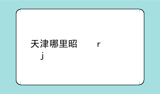 天津哪里是最大的手机批发市场？