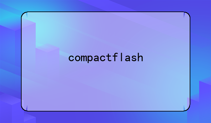 compactflash