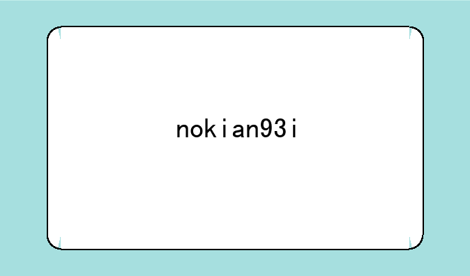 nokian93i